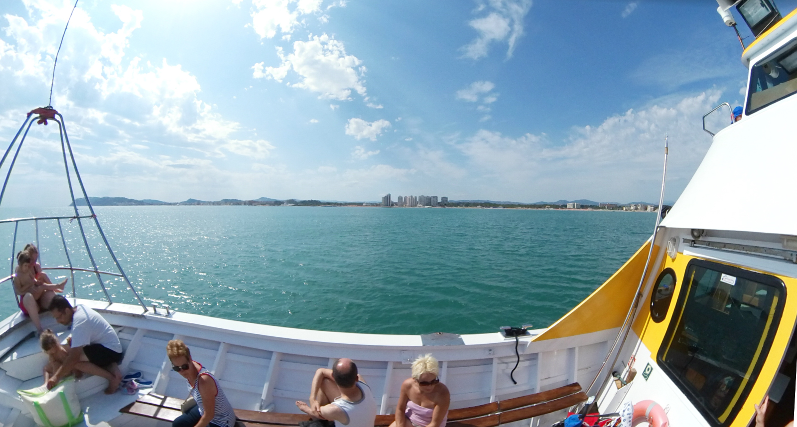 Veduta dal mare