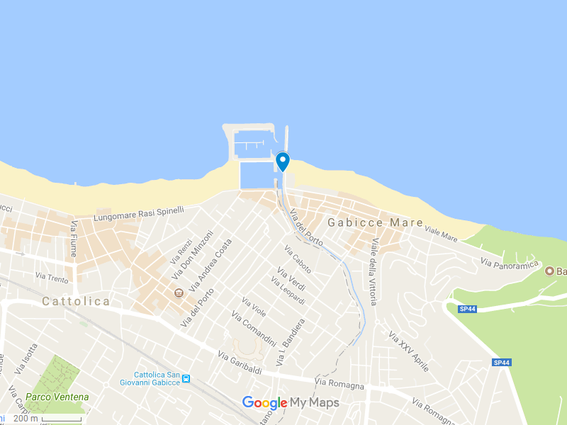 Mappa imbarco Gabicce